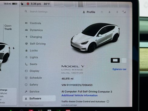 Used 2020 Tesla Model Y Long Range AWD/4WD image 8