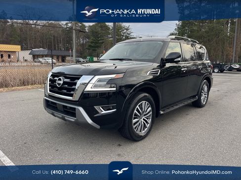 Used 2024 Nissan Armada SL w/ Captain's Chairs Package image 1