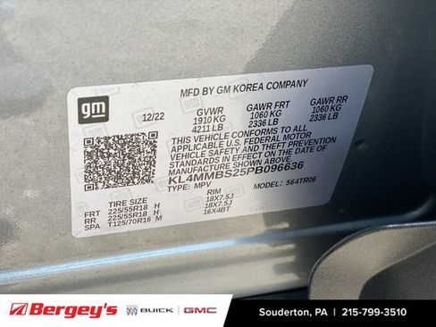 Certified 2023 Buick Encore GX Preferred w/ Cold Weather Comfort Package FWD image 38