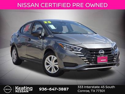 Certified 2025 Nissan Versa S w/ Trunk Package
