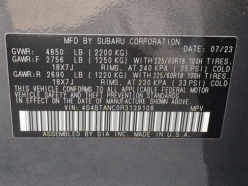 Certified 2024 Subaru Outback Limited AWD/4WD image 26