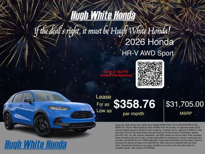 New 2026 Honda HR-V Sport