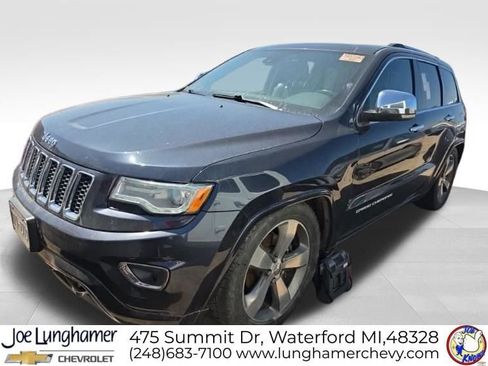 Used 2016 Jeep Grand Cherokee Overland w/ Advanced Technology Group AWD/4WD image 9