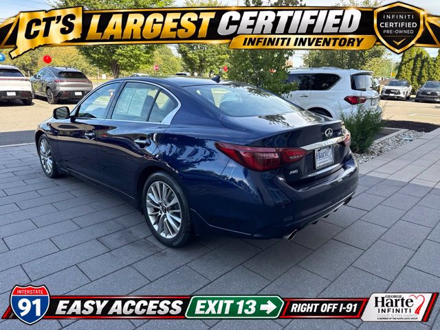 Certified 2023 INFINITI Q50 Luxe w/ Cargo Package AWD/4WD image 6