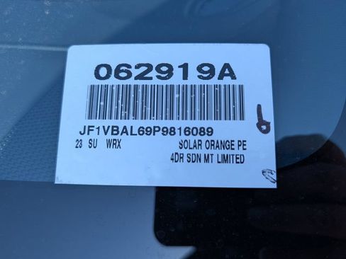 Used 2023 Subaru WRX Limited AWD/4WD image 36