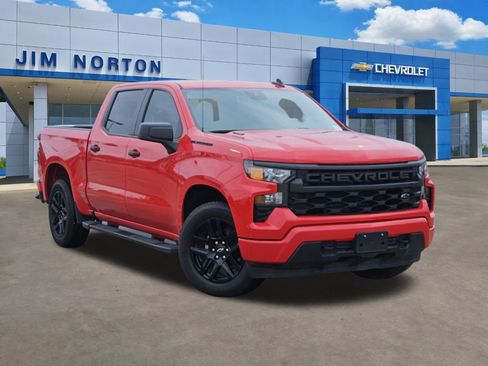 Used 2026 Chevrolet Silverado 1500 Custom w/ LPO, Dark Essentials Package RWD image 1