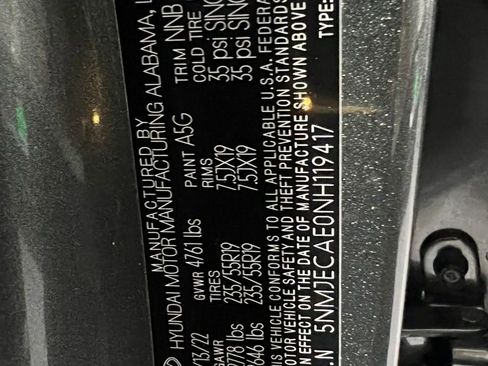 Used 2022 Hyundai Tucson Limited image 46