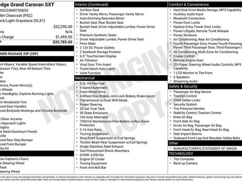 Used 2019 Dodge Grand Caravan SXT FWD image 4