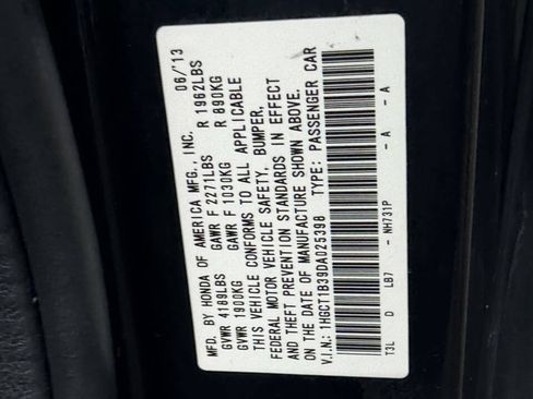 Used 2013 Honda Accord LX-S image 30