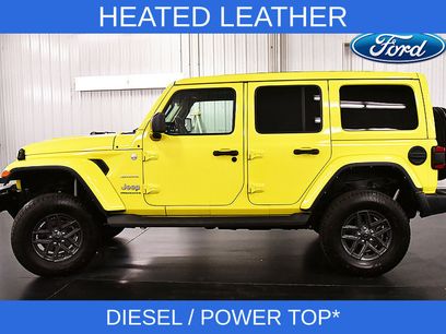 Used 2023 Jeep Wrangler Unlimited Sahara w/ LED Lighting Group