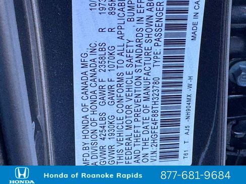 New 2026 Honda Civic Sport Touring image 42