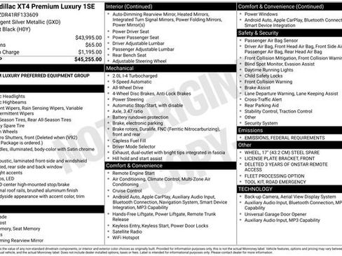 Used 2024 Cadillac XT4 Premium Luxury image 27