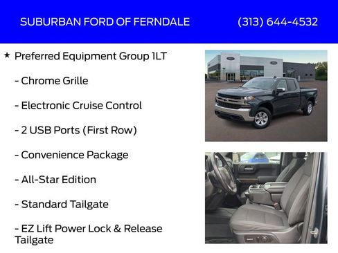 Used 2021 Chevrolet Silverado 1500 LT w/ LPO, Dark Essentials Package image 13