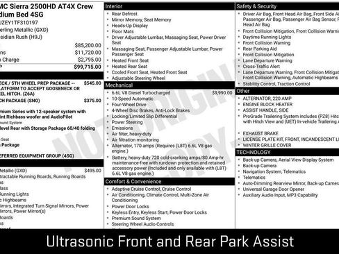 New 2026 GMC Sierra 2500 AT4X AWD/4WD image 36