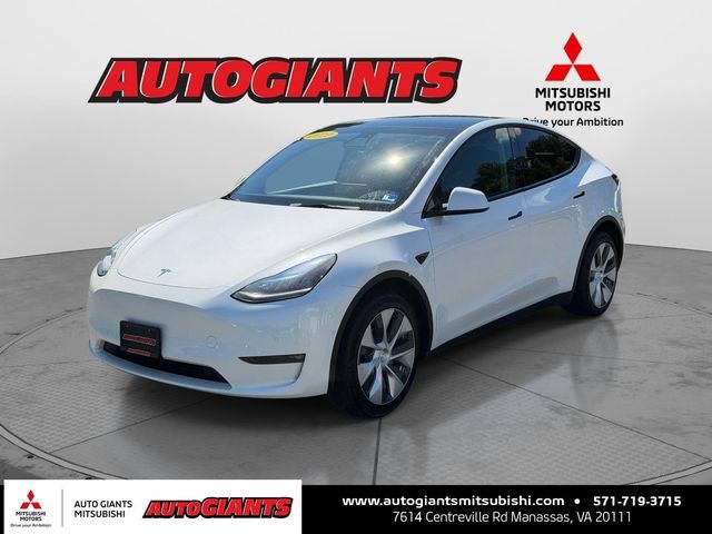 Used 2021 Tesla Model Y Long Range AWD/4WD image 3