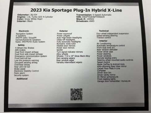 Used 2023 Kia Sportage X-Line AWD/4WD image 48
