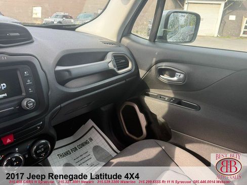 Used 2017 Jeep Renegade Latitude w/ Popular Equipment Group AWD/4WD image 11
