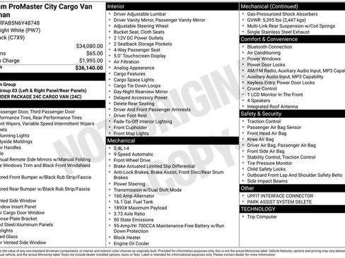Used 2022 RAM ProMaster City Tradesman FWD image 16