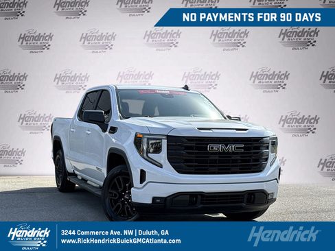 Used 2023 GMC Sierra 1500 Elevation w/ LPO, Elevation Black Package AWD/4WD image 1