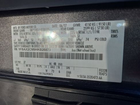 Certified 2017 Ford Transit 350 XLT image 26