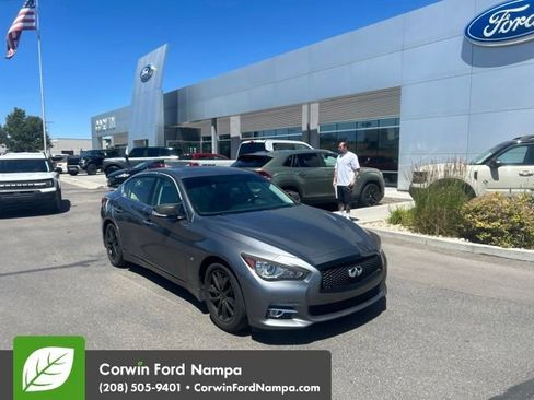 Used 2015 INFINITI Q50 Premium w/ Navigation Package RWD image 1