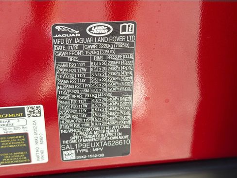 New 2026 Land Rover Range Rover Sport SE image 45