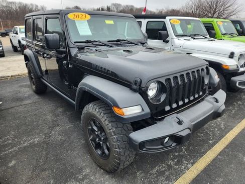 Used 2023 Jeep Wrangler Unlimited Sport image 1