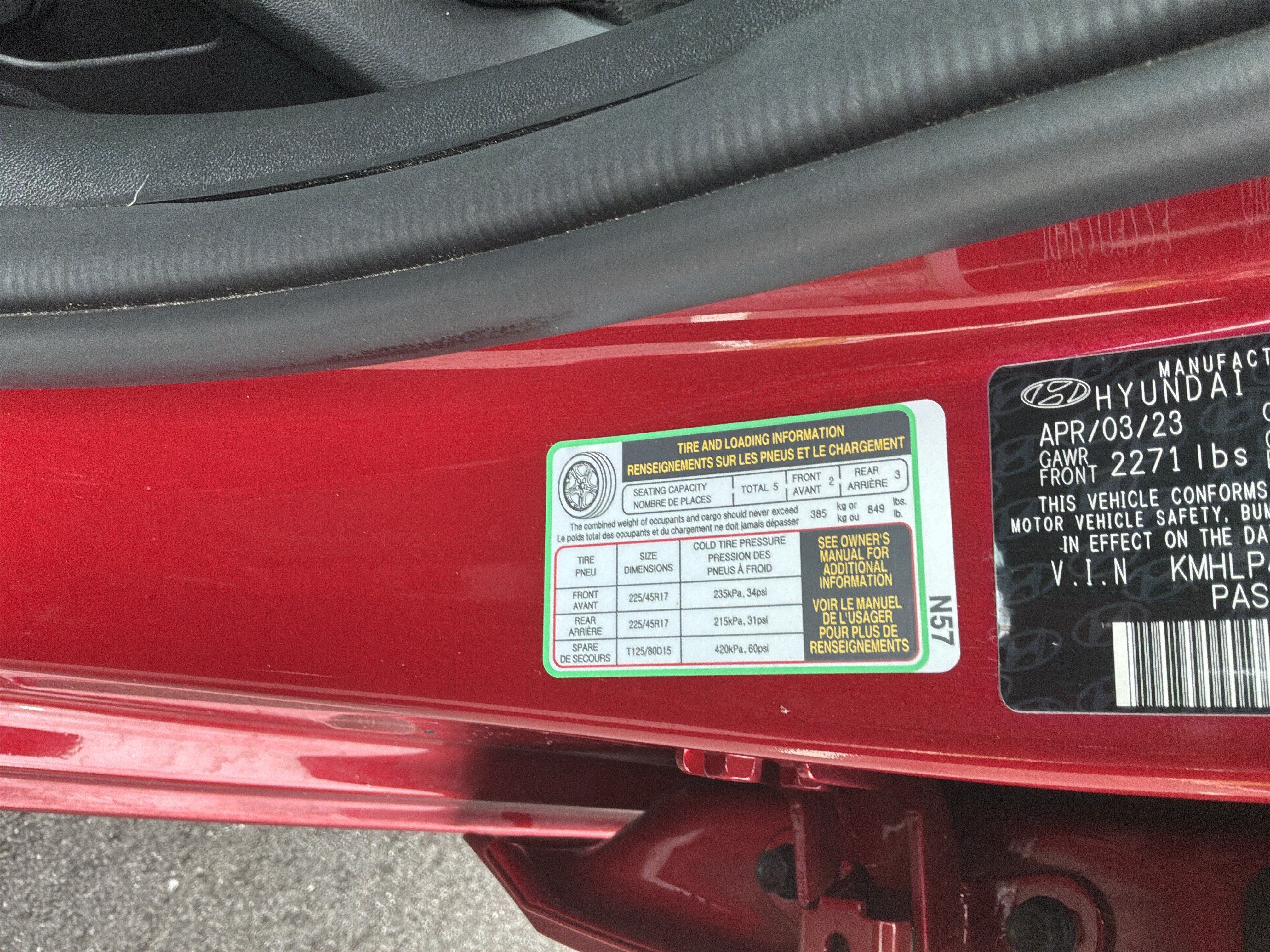 Used 2023 Hyundai Elantra Limited FWD image 35