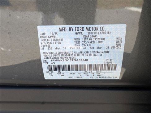 New 2026 Ford Explorer ST w/ Sun And Sound Package image 17