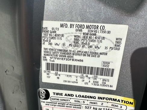 Used 2013 Ford F150 Platinum image 47