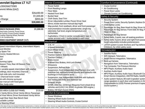 Used 2016 Chevrolet Equinox LT w/ Convenience Package FWD image 8