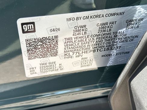 New 2026 Chevrolet Trax LT w/ Sunroof Package FWD image 27