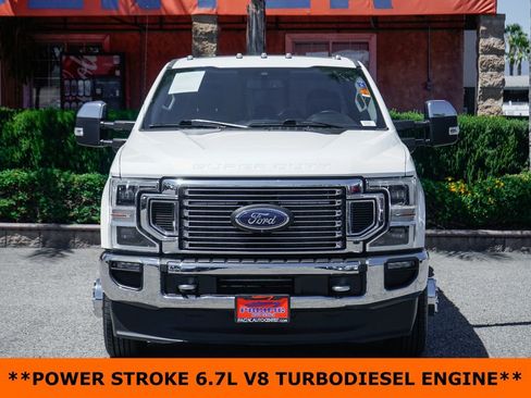 Used 2021 Ford F350 Lariat w/ Lariat Ultimate Package AWD/4WD image 3