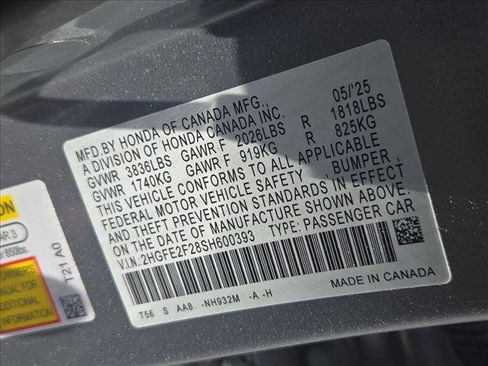 Used 2025 Honda Civic LX image 14