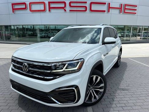 Used 2021 Volkswagen Atlas SEL R-Line FWD image 1