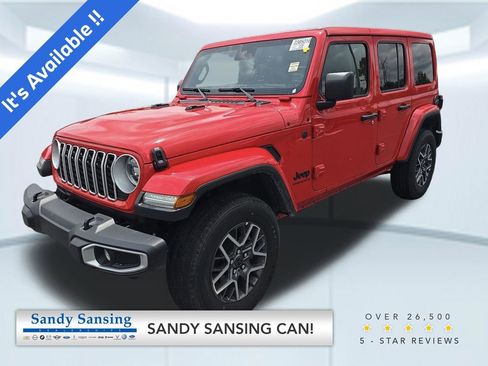 Used 2025 Jeep Wrangler Unlimited Sahara AWD/4WD image 1