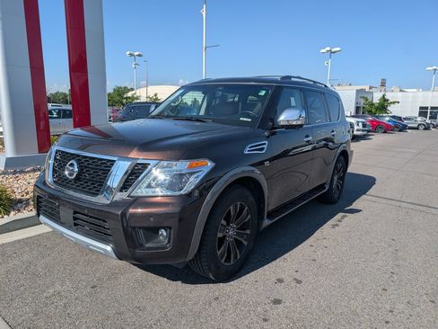 Used 2017 Nissan Armada Platinum w/ Captain Seat Package AWD/4WD image 3