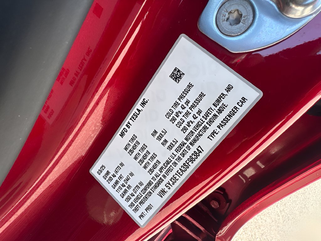Used 2025 Tesla Model 3 Long Range RWD image 27