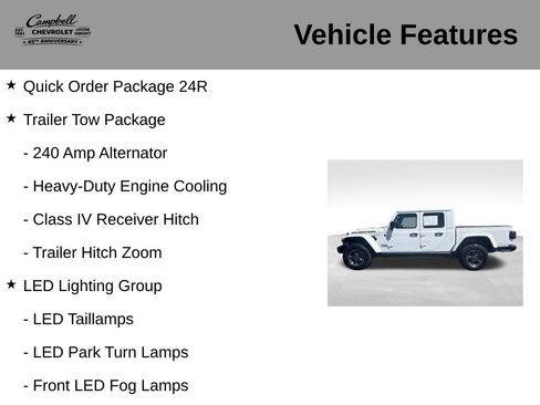 Used 2022 Jeep Gladiator Rubicon w/ LED Lighting Group AWD/4WD image 5
