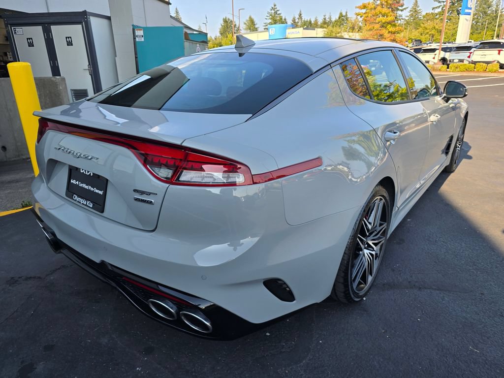 Certified 2022 Kia Stinger GT1 w/ Red Interior Color Package AWD/4WD image 4