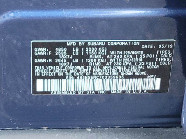 Used 2019 Subaru Outback 3.6R Limited w/ Popular Package #2 AWD/4WD image 16