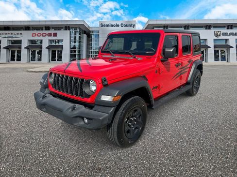 Used 2024 Jeep Wrangler Unlimited Sport AWD/4WD image 1