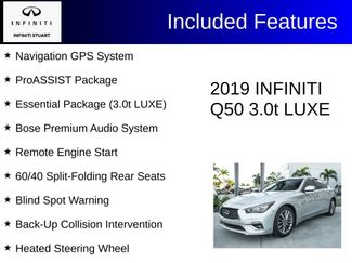 Used 2019 INFINITI Q50 Luxe w/ Essential Package (3.0T Luxe) video 2