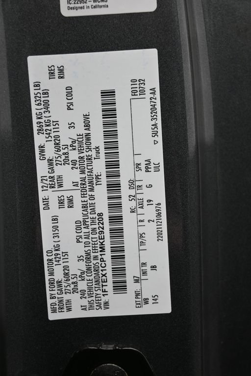 Used 2021 Ford F150 XL w/ Equipment Group 101A High RWD image 28