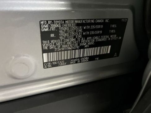Used 2021 Toyota RAV4 XLE Premium AWD/4WD image 34