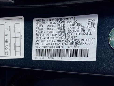Used 2025 Honda CR-V EX-L image 33