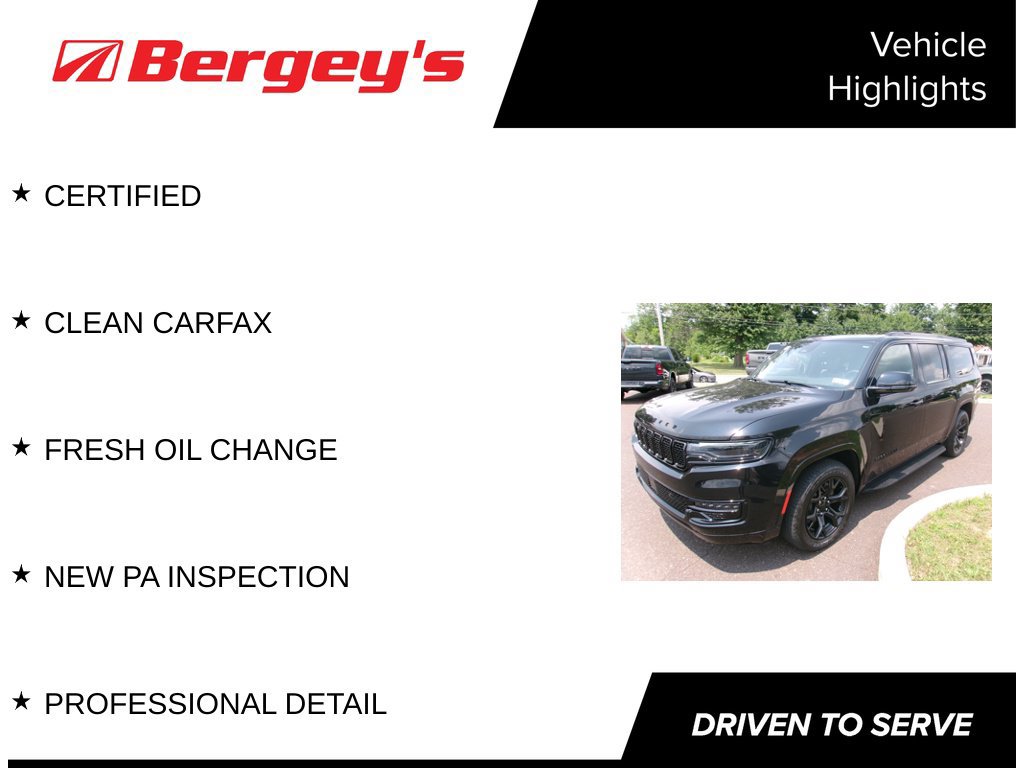 Used 2024 Jeep Wagoneer L Series II AWD/4WD image 5