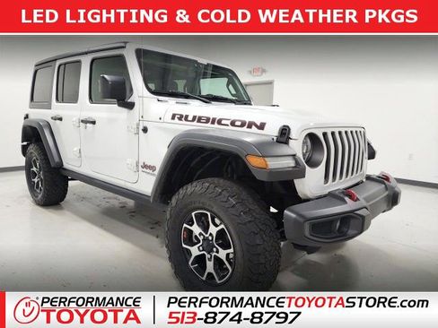 Used 2022 Jeep Wrangler Unlimited Rubicon w/ LED Lighting Group AWD/4WD image 1