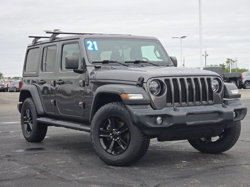 Used 2021 Jeep Wrangler Unlimited Sport AWD/4WD image 2