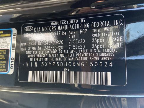 Used 2021 Kia Telluride SX w/ SX Prestige Package AWD/4WD image 41